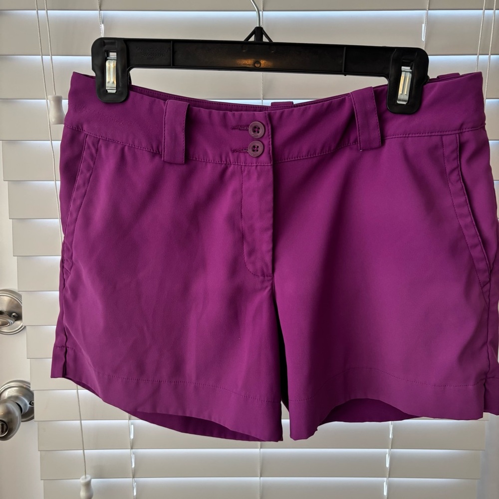 Nike Golf Shorts Purple Size 4